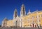Portugal, Lisbon, Mafra. The National Palace and Franciscan Convent.