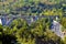 Portugal, Lisbon, October 09, 2018: Panoramic view on Lisbon. Travel Portugal. Roads and bridges in big european city