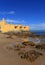 Portugal, Lisbon, Oeiras. The historical Fort of Our Lady of Porto Salvo.