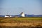 Portugal Rural Landscape with Old Windmill