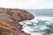 Portugal\\\'s western coastline of rocky cliffs and sandy beaches in the Odemira region. Wandering along the Fisherman trail