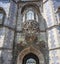 Portugal , Sintra . Castle Pena, Triton over the lancet arch