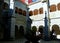 Portugal, Sintra, Pena Palace, interior of the palace, Manuline Cloisters, courtyard