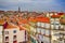 Portugal Traveling. Variety of Colorful Rooftops of Porto City in Portugal At Daytime
