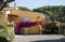 Portugal villa with bougainville flowers