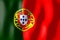 Portugal - waving flag - 3D illustration