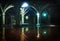 Portuguese Cistern. El Jadida Cistern, Morocco. Ancient European Historical Buildings in Morocco