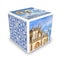 Portuguese culture Portugal - Europe - Cube shaped concept image