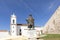 Portuguese explorer Vasco da Gama statue in front of the church in Sines. Alentejo, Portugal