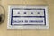 Portuguese Macau Street Sign Azulejo Chinese Characters Colonial Heritage Macao Signage Ceramic Tile Design