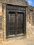 Portuguese old styled doors at the Fort Jesus