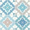 Portuguese tiles, Quatrefoil pattern