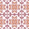 Portuguese tiles seamless pattern. Vintage background - Victorian