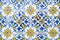 Portuguese Tiles: Timeless Beauty in Seamless Patchwork of Victorian Motifs