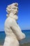 Poseidon statue, Plaka beach, Zakynthos island