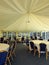 Posh wedding marquee reception tent