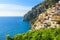 Positano coast view