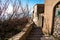 Positano - Hiking trail Path of the Gods (sentiero degli dei) through the streets of Positano on the Amalfi Coast, Campania, Italy