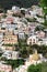 Positano houses vert