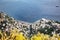 Positano panoramic view from above, Amalfi Coast, Italy