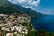 Positano and sea panoramic view, Amalfi coast, Italy