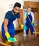 Positive cleaners cleaning and dusting in house
