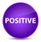 Positive elegant purple round button