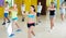 Positive people are learning zumba movements