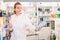 Positive pharmacist help in choosing at counter