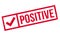 Positive rubber stamp