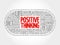 Positive thinking medical pill word cloudc