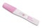 Positive White Plastic Pregnancy Test