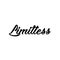 Positive Word, Motivational Word - Limitless