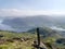 Post on Heron Pike above Glenridding, Lake District