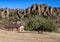 Post Hospital`s storehouse at the Fort Davis National Historic Site in Fort Davis, Texas.