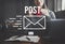 Post Mail Correspondence Online Message Communication Concept