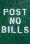 Post no Bills