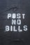 Post No Bills