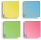 Post-it note colourful