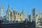 The post-plaza in Ghent. And other Historic monuments.