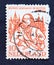 Post stamp printed in Netherlands shows Michiel de Ruyter