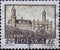 A post stamp printed in Poland showing the historical cityscape of the Polish city: Legnica