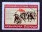 Post stamp printed in Russia, CCCP, 1973, 50th anniversary soviet union 
