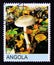 Postage stamp Angola, 2000. Autumn mushroom
