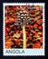Postage stamp Angola, 2000. Autumn mushroom