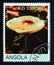 Postage stamp Angola, 2000. Autumn mushroom