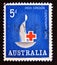 Postage stamp Australia, 1963. Red Cross Centenary