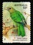 Postage stamp Australia, 2009. Green Catbird Ailuroedus crassirostris bird
