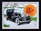 Postage stamp Benin 1997. Cadillac, 1931 oldtimer car