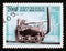 Postage stamp Benin 1997. Locomotive Royal George, 1827